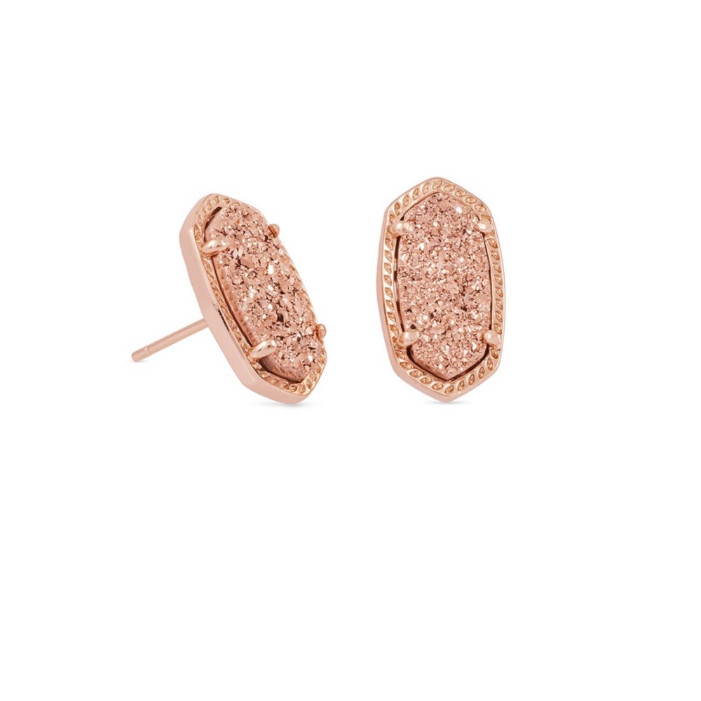 Kendra Scott Ellie Rose Gold Stud Earring